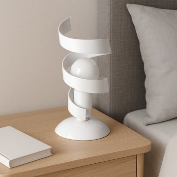 ONLI - Lampe de table ZOE 1xE14/6W/230V 22 cm blanc