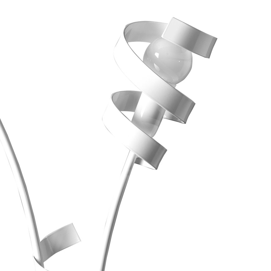 ONLI - Lampe de table ZOE 2xE14/6W/230V 65 cm blanc