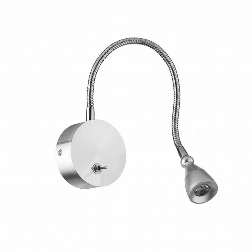 ONLI - LED Flexibel klein lampje LEXI LED/1W/230V 4000K mat chroom