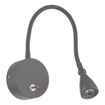 ONLI - LED Flexibel klein lampje LEXI LED/1W/230V 4000K grijs