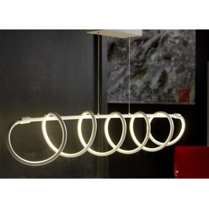 ONLI - LED Hanglamp aan een koord SPIRALE LED/72W/230V 3000K wit
