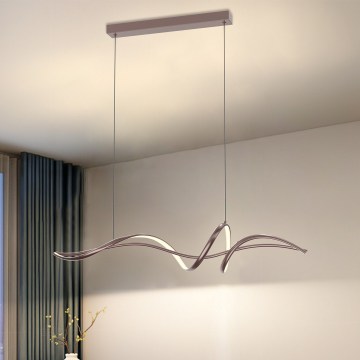 ONLI - LED-kroonluchter met kabel KELLY LED/28W/230V koperkleurig