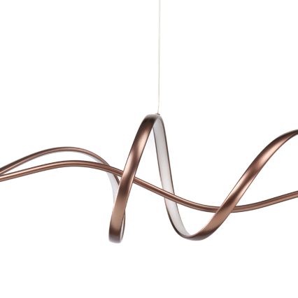 ONLI - LED-kroonluchter met kabel KELLY LED/28W/230V koperkleurig