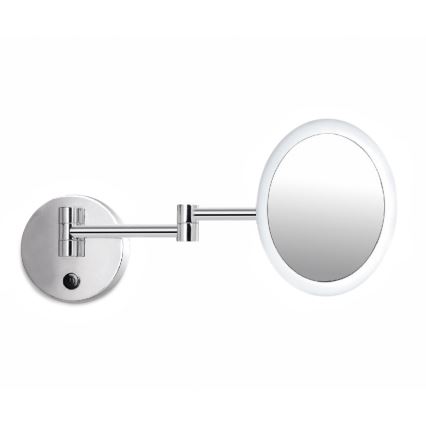 ONLI - Miroir maquillage mural RIM LED/4,2W/230V 4000K IP44