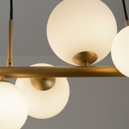 ONLI - PALOMA kroonluchter aan kabel, 10x G9, 3W, 230V, goudkleurig