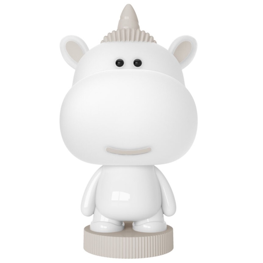 ONLI - Petite lampe de chevet enfant LED RGB PUPPIES LED/3W/USB licorne 35 cm
