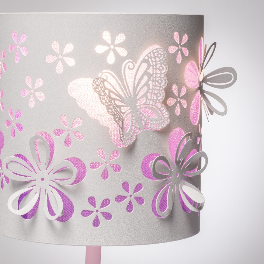 ONLI - Petite lampe pour enfants TITILLA 1xE14/6W/230V 22 cm violet/blanc