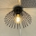 ONLI - Plafondlamp DUCCIO 1xE27/22W/230V diameter 30 cm zwart