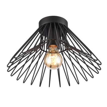 ONLI - Plafondlamp DUCCIO 1xE27/22W/230V diameter 30 cm zwart