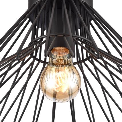 ONLI - Plafondlamp DUCCIO 1xE27/22W/230V diameter 30 cm zwart