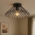 ONLI - Plafondlamp DUCCIO 1xE27/22W/230V diameter 60 cm zwart