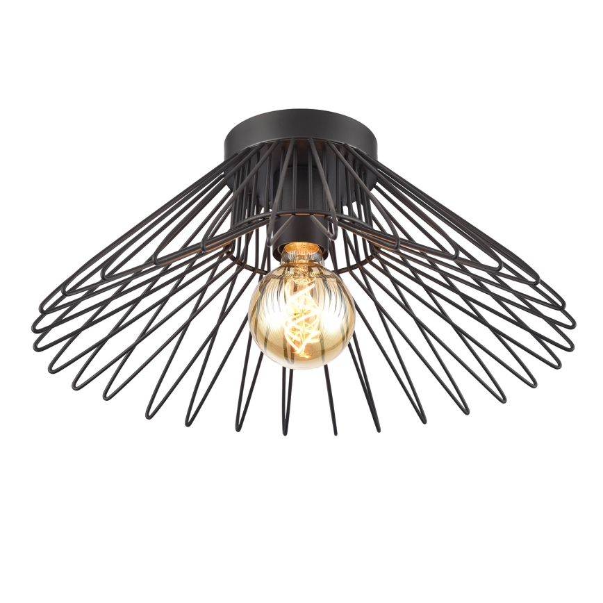 ONLI - Plafondlamp DUCCIO 1xE27/22W/230V diameter 60 cm zwart