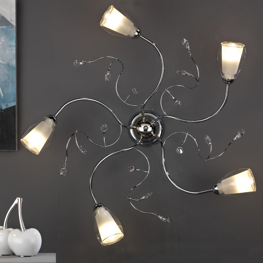 ONLI - Plafondlamp SHARON 5xE14/6W/230V