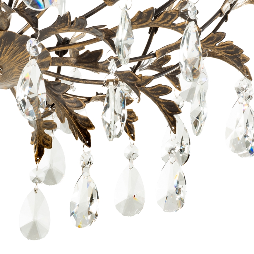 ONLI - Plafonnier TERESA 5xE14/6W/230V bronze