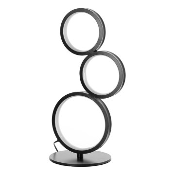 ONLI - RINGS LED tafellamp, 17W/230V, 4000K, 37 cm, zwart