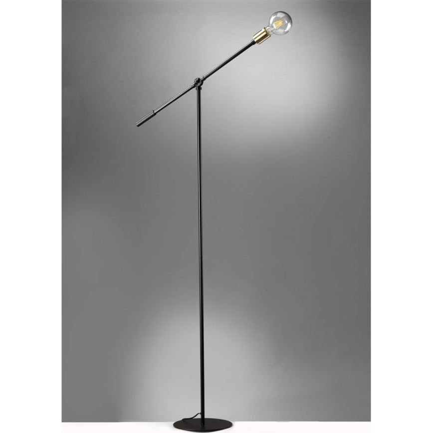 ONLI - Staande Lamp ASTE 1xE27/15W/230V zwart/goud