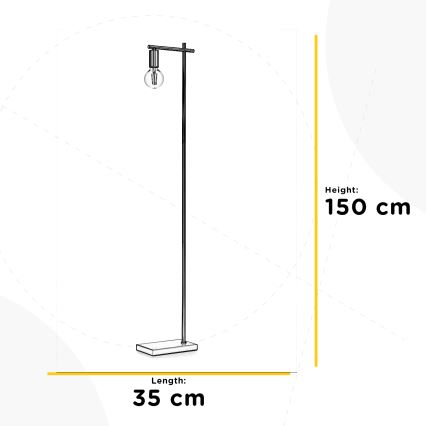 ONLI - Staande Lamp CROSS 1xE27/22W/230V