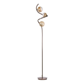 ONLI - Staande Lamp FRIDA 3xG9/10W/230V koper