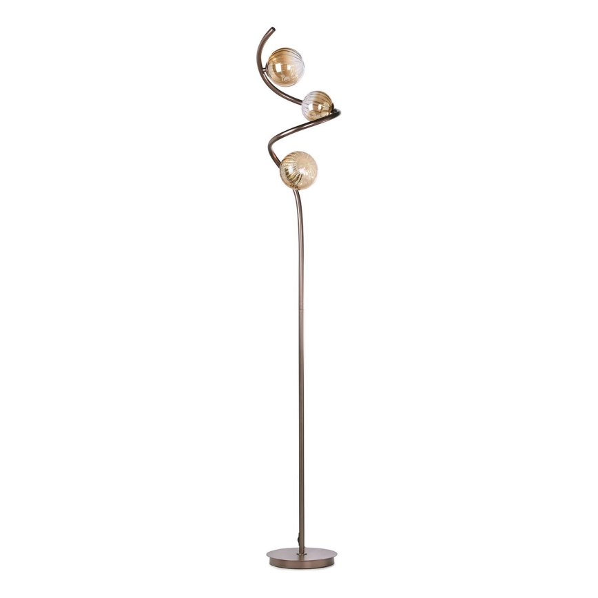 ONLI - Staande Lamp FRIDA 3xG9/10W/230V koper