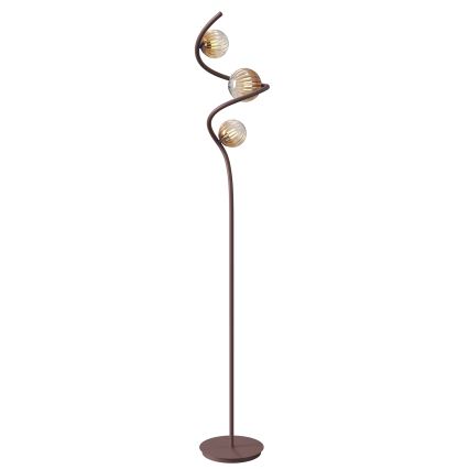 ONLI - Staande Lamp FRIDA 3xG9/10W/230V koper