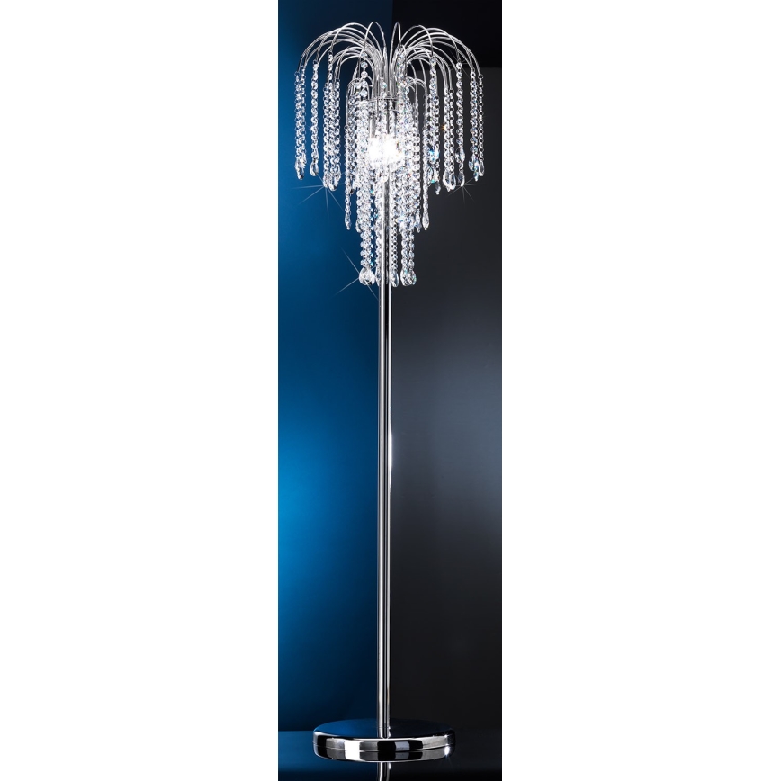 ONLI - Staande Lamp PIOGGIA 3xE14/6W/230V glanzend chroom