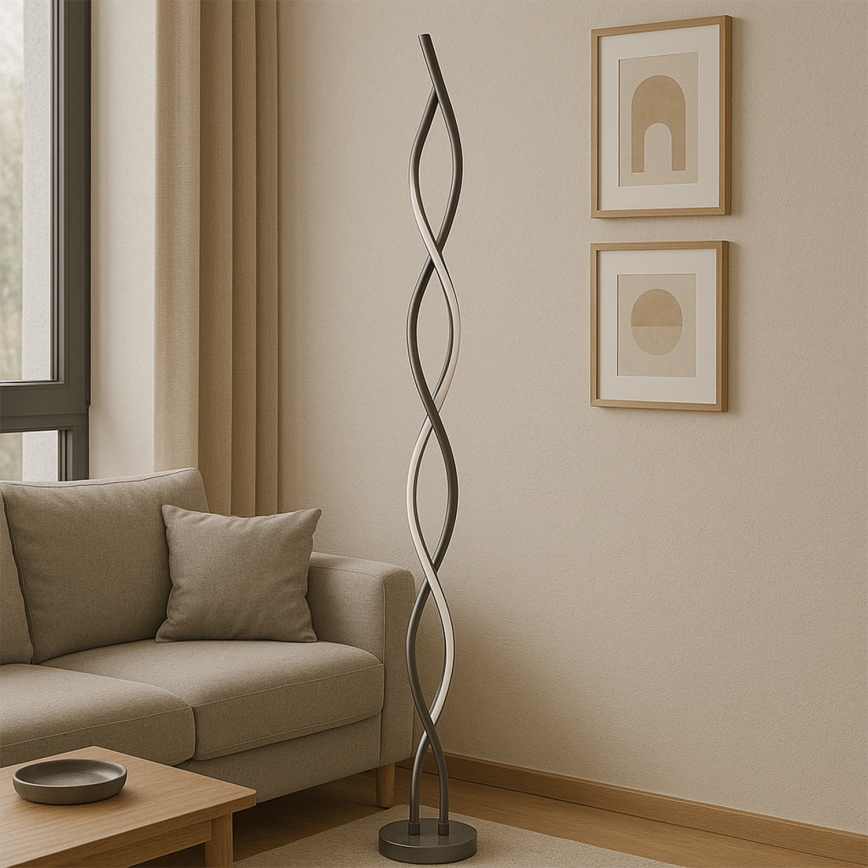 ONLI - Staande LED Lamp DNA LED/24W/230V 4000K zilver