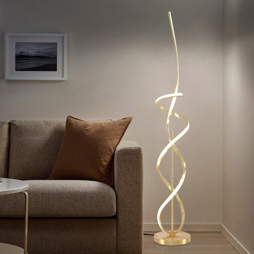 ONLI - Staande LED Lamp TWIST LED/31W/230V 4000K goud