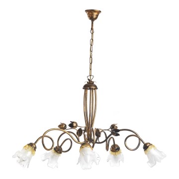 ONLI - Suspension chaîne ARIANNA 5xE14/6W/230V