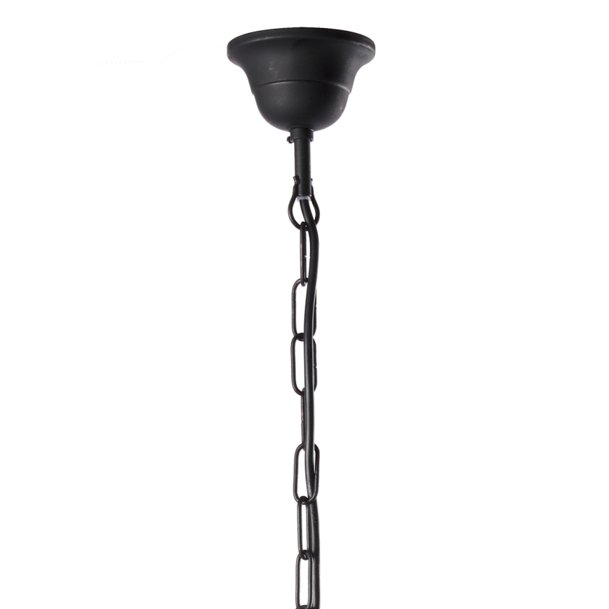 ONLI - Suspension chaîne CANDELA 5xE14/6W/230V noir