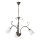 ONLI - Suspension chaîne ODINO 3xE14/6W/230V