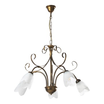 ONLI - Suspension chaîne ODINO 5xE14/6W/230V