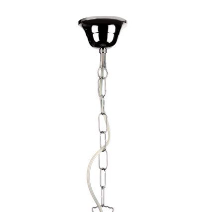ONLI - Suspension chaîne PIOGGIA 1xE27/22W/230V chrome brillant