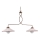 ONLI - Suspension chaîne ROSINA 2xE27/22W/230V bronze