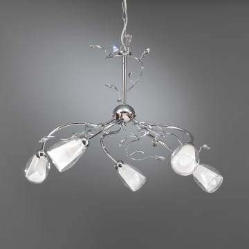 ONLI - Suspension chaîne SHARON 5xE14/6W/230V