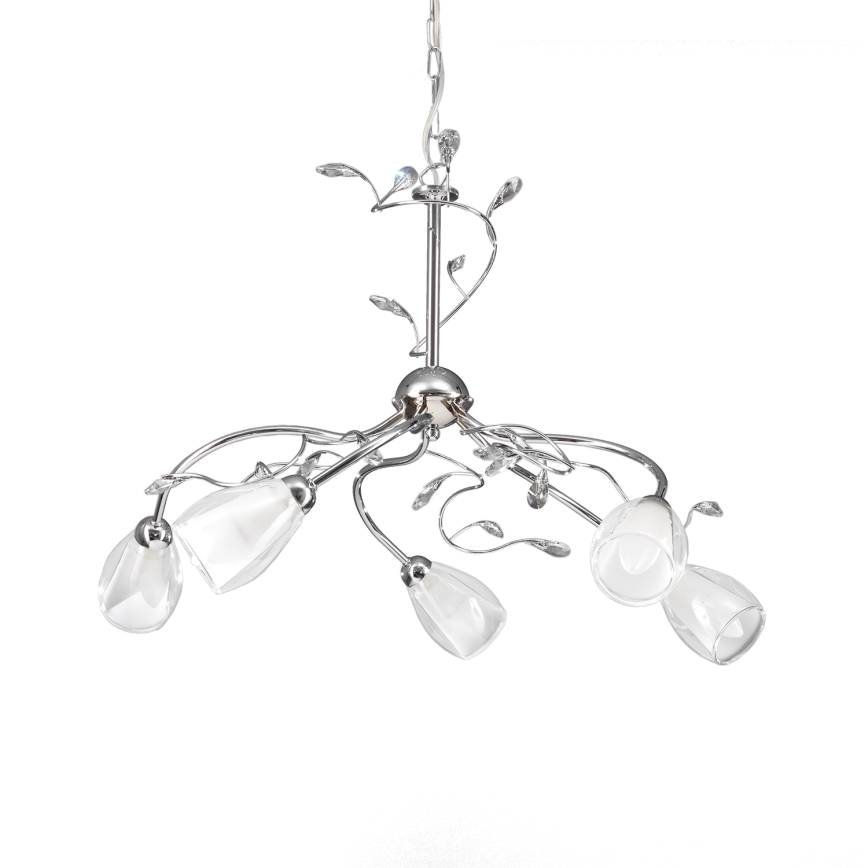 ONLI - Suspension chaîne SHARON 5xE14/6W/230V