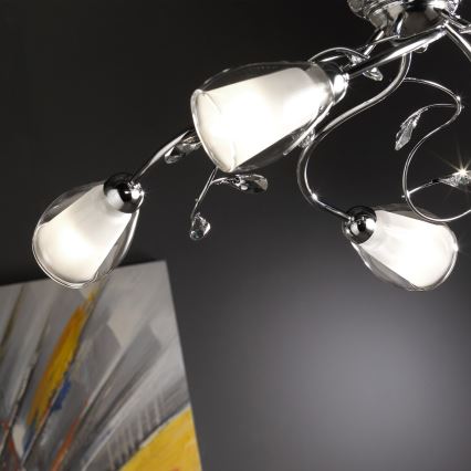 ONLI - Suspension chaîne SHARON 5xE14/6W/230V
