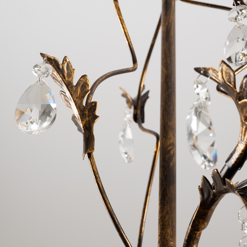 ONLI - Suspension chaîne TERESA 3xE14/6W/230V bronze