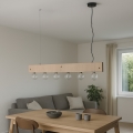 ONLI - Suspension filaire ARGO 6xE27/22W/230V beige