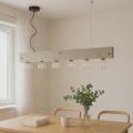 ONLI - Suspension filaire ARGO 6xE27/22W/230V gris