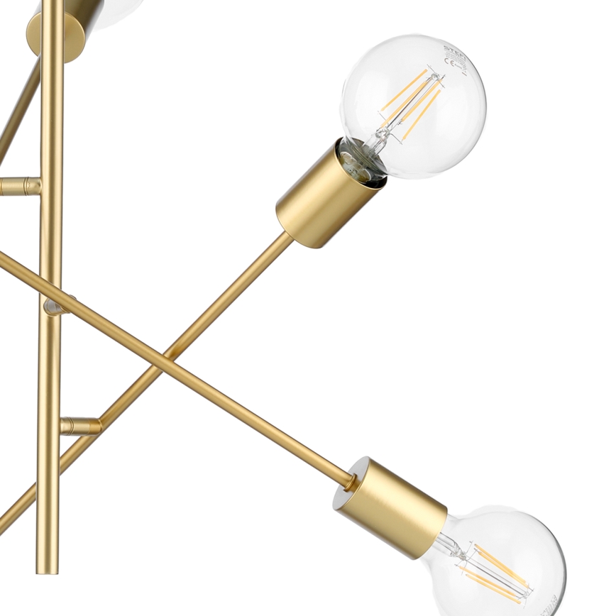 ONLI - Suspension filaire CROSS 6xE27/22W/230V