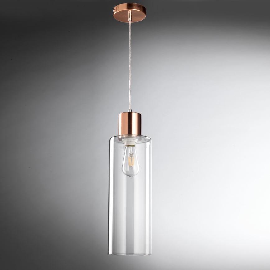 ONLI - Suspension filaire DODO 1xE27/22W/230V cuivre
