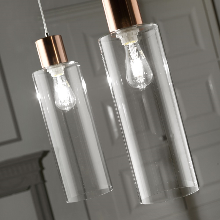ONLI - Suspension filaire DODO 1xE27/22W/230V cuivre