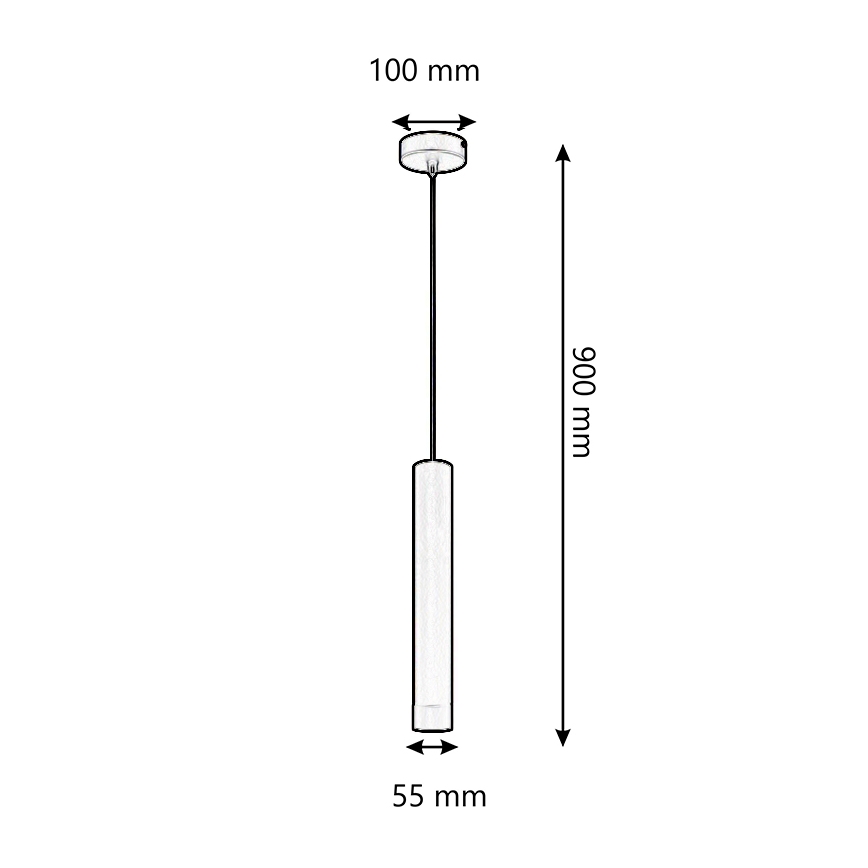 ONLI - Suspension filaire DORA 1xE27/15W/230V noir