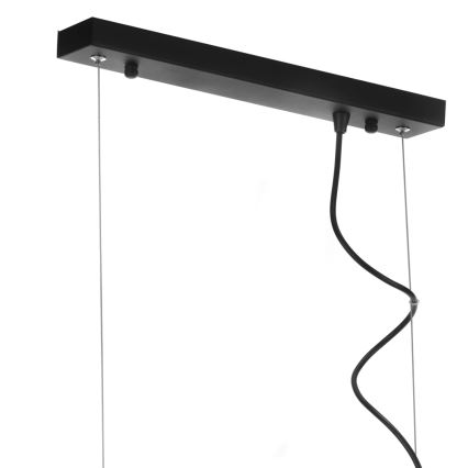 ONLI - Suspension filaire FLOKI 4xE27/15W/230V noir/cuivre