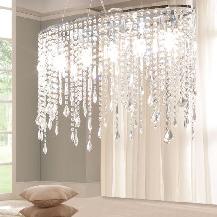 ONLI - Suspension filaire LAILA 5xE14/10W/230V
