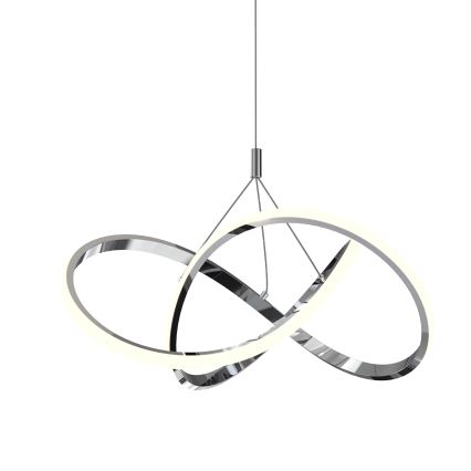 ONLI - Suspension filaire LOOP LED/40W/230V 4000K chrome brillant