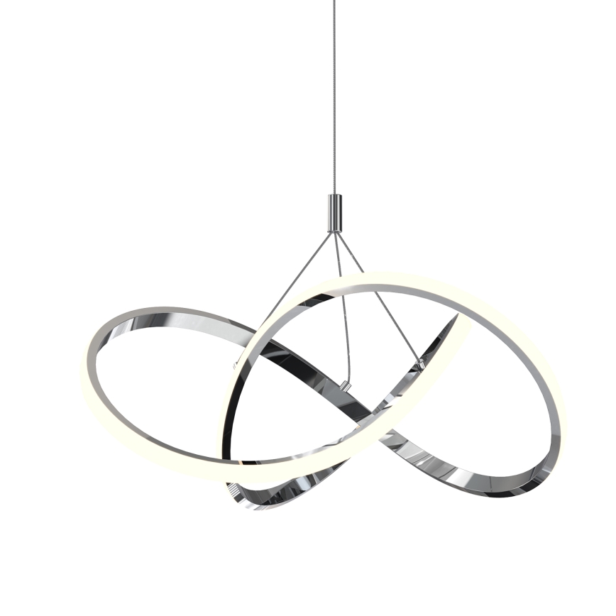 ONLI - Suspension filaire LOOP LED/40W/230V 4000K chrome brillant