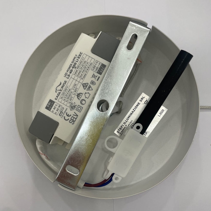 ONLI - Suspension filaire LOOP LED/40W/230V 4000K chrome brillant