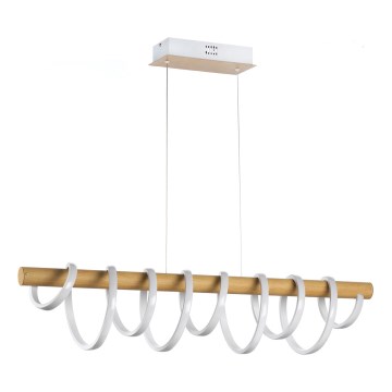ONLI - Suspension filaire NILO LED/70W/230V 4000K marron/blanc