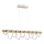 ONLI - Suspension filaire NILO LED/70W/230V 4000K marron/blanc